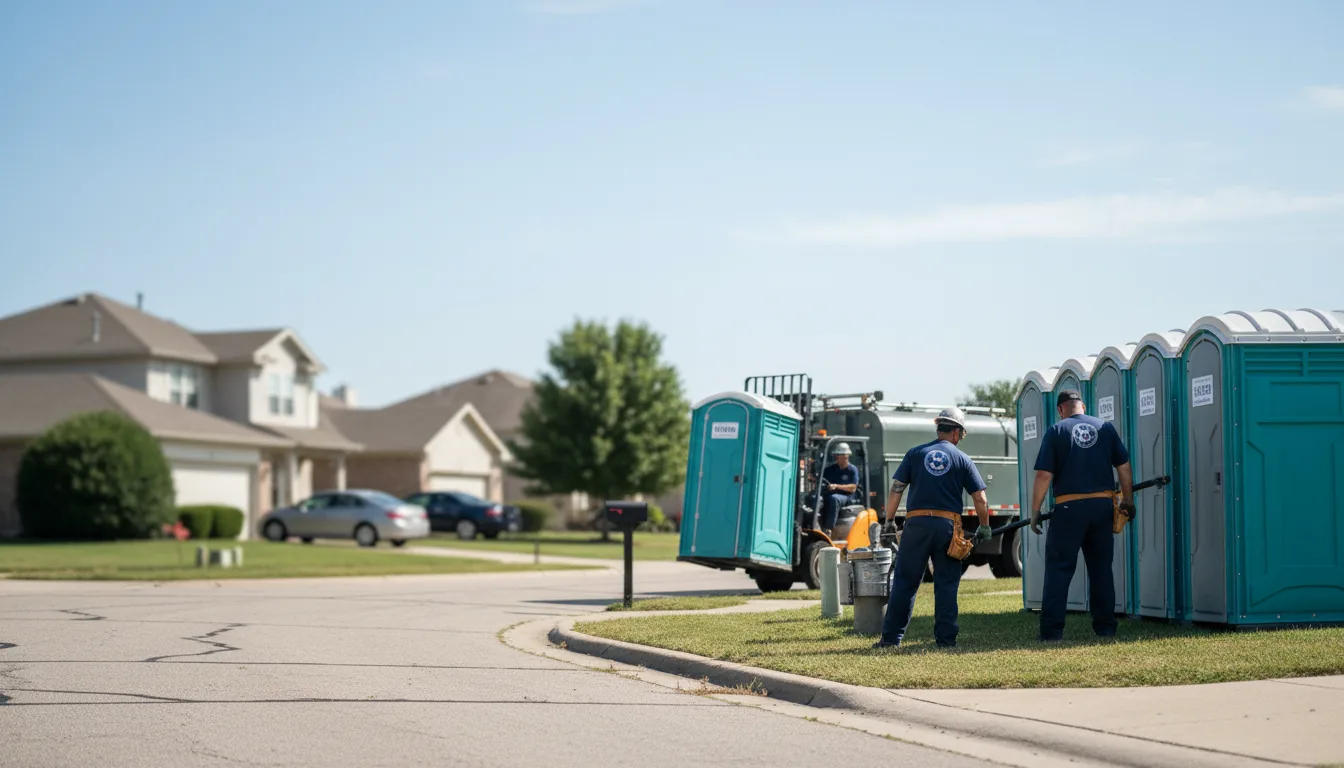Porta Potty Rental in Noblesville, IN near me